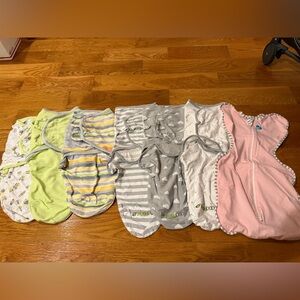 Baby swaddles, bundle (size 7-14 lbs) Love to dream, Swaddle me, Ziggy baby